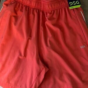 DSG Men's Vibrant Red Athletic Shorts